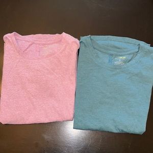 Two Tek Gear Women’s Shirts - S